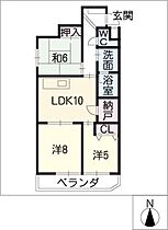 弁天ハイツ  ｜ 愛知県名古屋市昭和区滝川町（賃貸マンション3LDK・2階・70.63㎡） その2