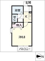 メゾン・ラポール　Ｅ棟  ｜ 愛知県名古屋市昭和区福原町2丁目（賃貸アパート1K・1階・22.13㎡） その2