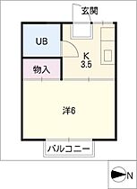 コーポふくしま  ｜ 愛知県名古屋市昭和区福原町3丁目（賃貸アパート1K・1階・22.00㎡） その2