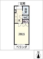 グランパス杁中  ｜ 愛知県名古屋市昭和区駒方町5丁目（賃貸マンション1K・1階・20.09㎡） その2