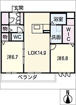 ヴィラコート五軒家町  ｜ 愛知県名古屋市昭和区五軒家町（賃貸マンション2LDK・3階・68.39㎡） その2