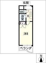 ＳＴＵＤＩＯグランペール  ｜ 愛知県名古屋市瑞穂区神前町2丁目（賃貸マンション1K・2階・24.00㎡） その2