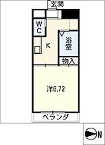 ＨＩＬＬ’Ｓ　I  ｜ 愛知県名古屋市瑞穂区田辺通1丁目（賃貸マンション1K・5階・24.37㎡） その2