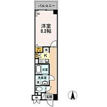 グランソワール瑞穂 208 ｜ 愛知県名古屋市瑞穂区直来町5丁目8番地の1（賃貸マンション1K・2階・31.44㎡） その2