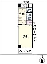 御剣ハイツ  ｜ 愛知県名古屋市瑞穂区堀田通1丁目（賃貸マンション1K・3階・24.64㎡） その2