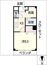 セントラルエール  ｜ 愛知県名古屋市南区桜台2丁目（賃貸マンション1K・2階・24.48㎡） その2