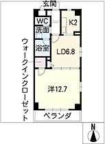 アドミール桜山  ｜ 愛知県名古屋市瑞穂区洲雲町4丁目（賃貸マンション1LDK・2階・49.52㎡） その2