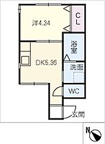 シェラトン桜  ｜ 愛知県名古屋市南区呼続4丁目（賃貸アパート1DK・2階・23.81㎡） その2