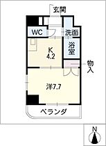 サンステイツ  ｜ 愛知県名古屋市瑞穂区川澄町1丁目（賃貸マンション1K・2階・30.00㎡） その2