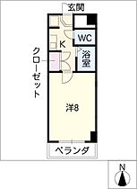 ラ・メゾン・メルヴェイユ  ｜ 愛知県名古屋市天白区平針3丁目（賃貸マンション1K・4階・24.18㎡） その2