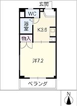 ラハイナハイツIII  ｜ 愛知県名古屋市天白区井口2丁目（賃貸マンション1K・2階・24.50㎡） その2