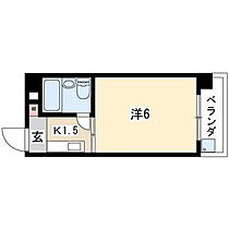 アメニティ植田(ZEROセレブ必須) 106 ｜ 愛知県名古屋市天白区一本松2丁目509（賃貸マンション1K・1階・18.00㎡） その2