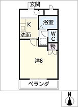 Annex121 303 ｜ 愛知県名古屋市天白区植田西2丁目801番地（賃貸マンション1K・3階・24.84㎡） その2