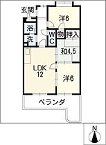 テパーミントカジカワ  ｜ 愛知県名古屋市天白区井口1丁目（賃貸マンション3LDK・4階・60.41㎡） その2