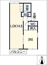 ＣＲＥＳＴ　ＱＵＡＲＴＥＲ  ｜ 愛知県名古屋市天白区植田本町2丁目（賃貸アパート1LDK・2階・41.81㎡） その2