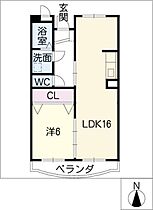 ロイヤル磯谷  ｜ 愛知県名古屋市天白区植田3丁目（賃貸マンション1LDK・2階・51.60㎡） その2