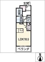 ブライトコート  ｜ 岐阜県岐阜市金竜町1丁目（賃貸アパート1R・1階・33.03㎡） その2