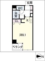 アーバン・ウッズ  ｜ 岐阜県岐阜市安良田町1丁目（賃貸マンション1R・3階・26.08㎡） その2