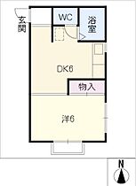 コーポラス青柳  ｜ 岐阜県岐阜市青柳町7丁目（賃貸マンション1DK・1階・28.00㎡） その2