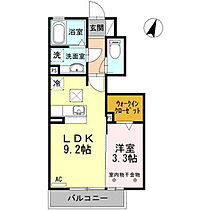 メゾンプラザ　D棟 102 ｜ 岐阜県岐阜市葭町5丁目11番地6（賃貸アパート1LDK・1階・33.19㎡） その2