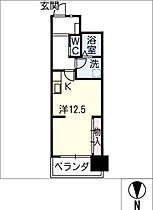 フォレスト．Ｎ  ｜ 岐阜県岐阜市長住町9丁目（賃貸マンション1R・10階・37.82㎡） その2