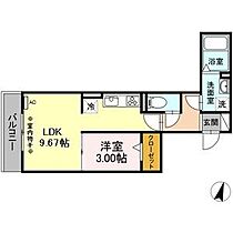 グランツラウムGT 302 ｜ 岐阜県岐阜市松鴻町2丁目9番地9（賃貸アパート1LDK・3階・33.19㎡） その2