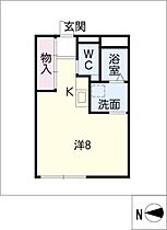 ＥＣＯ　ＣＯＵＲＴ　2  ｜ 岐阜県岐阜市東鶉1丁目（賃貸マンション1R・1階・29.04㎡） その2