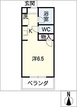 フィレンツェ岐阜  ｜ 岐阜県岐阜市柳津町高桑5丁目（賃貸マンション1R・4階・20.40㎡） その2