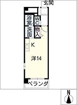 ラ・ミノールIII  ｜ 岐阜県岐阜市六条大溝3丁目（賃貸マンション1R・3階・36.75㎡） その2