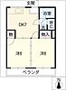 松野マンション4階4.3万円