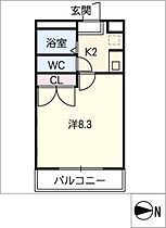 宝愛  ｜ 岐阜県瑞穂市只越（賃貸マンション1K・1階・23.18㎡） その2