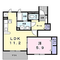 サフラン 103 ｜ 岐阜県瑞穂市生津外宮前町2丁目68番地（賃貸アパート1LDK・1階・43.66㎡） その2