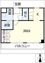 フルハウス夢の森  ｜ 岐阜県岐阜市岩田西3丁目（賃貸マンション1R・1階・29.75㎡） その2