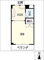 イーストハイツ戸崎  ｜ 岐阜県関市弥生町1丁目（賃貸マンション1K・3階・25.90㎡） その2