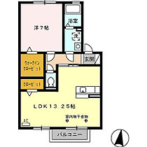 ネクサス1 202 ｜ 岐阜県岐阜市日野南3丁目9番地3号（賃貸アパート1LDK・2階・49.28㎡） その2