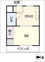 キャンパスビレッジ丸由  ｜ 岐阜県岐阜市大学北2丁目（賃貸マンション1DK・4階・25.76㎡） その2