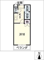 メープルハウス  ｜ 岐阜県岐阜市折立（賃貸マンション1K・1階・32.48㎡） その2