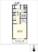 ＣＡＳＡ　ＨＡＴＳＵＨＩ  ｜ 岐阜県岐阜市初日町2丁目（賃貸マンション1K・1階・29.16㎡） その2