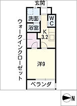 U・TOPIA PLAZA 301 ｜ 岐阜県岐阜市古市場中原21-1（賃貸マンション1K・3階・33.93㎡） その2