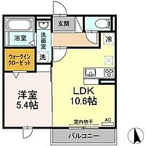 マシェリS III 102 ｜ 岐阜県大垣市津村町1丁目74番8（賃貸アパート1LDK・1階・40.85㎡） その2