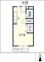 サンビレッジ大垣ＡＢＣ  ｜ 岐阜県大垣市領家町3丁目（賃貸アパート1R・2階・23.77㎡） その2