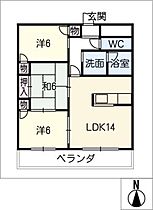 レヂデンス土屋  ｜ 岐阜県大垣市禾森町5丁目（賃貸マンション3LDK・2階・70.98㎡） その2