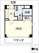 Ｉ．Ｓ．Ｍ　III  ｜ 岐阜県大垣市上面4丁目（賃貸マンション1K・4階・29.00㎡） その2