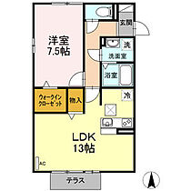 モナリエ那加　A 103 ｜ 岐阜県各務原市那加新田町1丁目79（賃貸アパート1LDK・1階・50.28㎡） その2