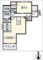 リオリエント蘇原  ｜ 岐阜県各務原市蘇原興亜町1丁目（賃貸マンション1LDK・1階・71.03㎡） その2