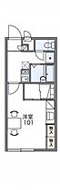 レオパレスＭＩＡ 201 ｜ 岐阜県可児市東帷子1111-16-1（賃貸アパート1K・2階・23.18㎡） その2