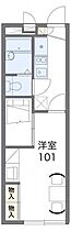 レオパレス大手 103 ｜ 岐阜県美濃加茂市大手町2丁目115-2（賃貸アパート1K・1階・22.35㎡） その2