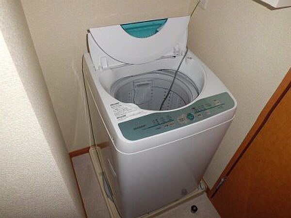 画像14:洗濯機付。