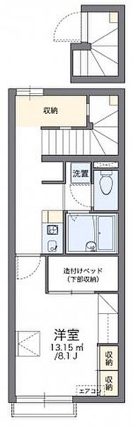 レオパレスローズ 210｜岐阜県可児市川合(賃貸アパート1K・2階・28.02㎡)の写真 その2