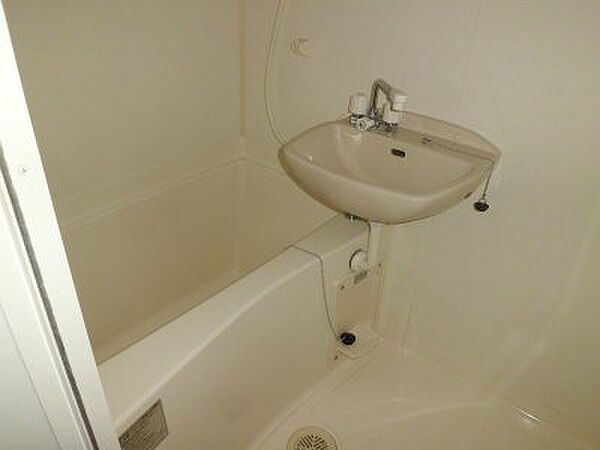 画像9:洗面台付バスルーム。